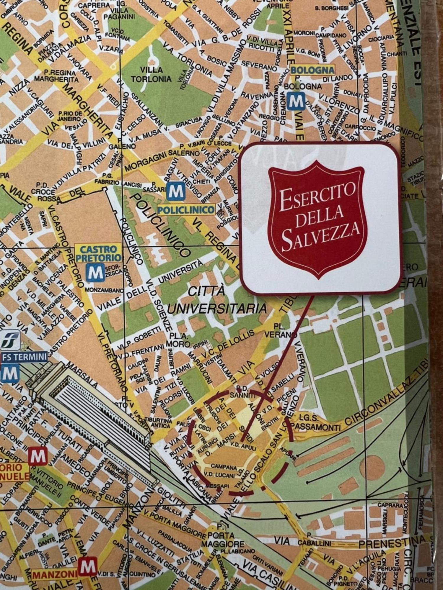 Foresteria Roma Esercito della Salvezza Esterno foto
