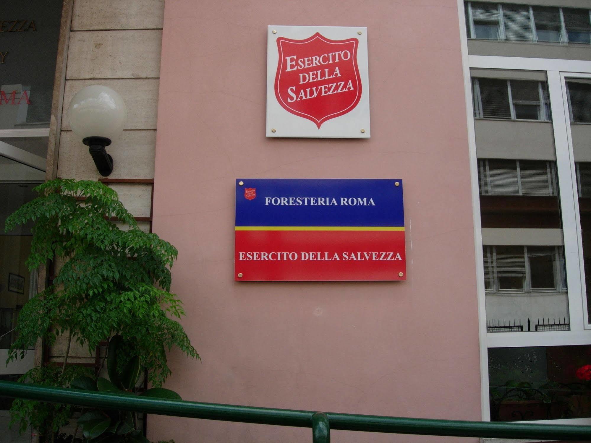 Foresteria Roma Esercito della Salvezza Esterno foto